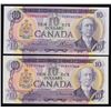 Image 1 : Bank of Canada $10, 1971 - Lot of Two
