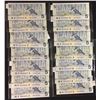 Image 1 : Bank of Canada $5, 1986 - Lot of 14 Notes