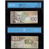 Image 1 : Bank of Canada $100, 2005 - Four Digit Radar