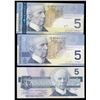 Image 2 : Bank of Canada $5 Replacement Notes - Lot of Three