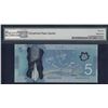 Image 2 : Bank of Canada $5 Changeover Note, 2013