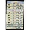 Image 2 : Bank of Canada Banknote lot with Radar