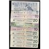 Image 1 : Bank of Canada Banknote lot with Radar