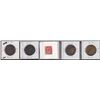 Image 2 : Lot of Five Pre-Confederation Token