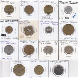 Lot of Fifteen Misc. tokens