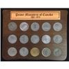 Image 1 : Prime Ministers of Canada 1867 - 1970 Medallion Set