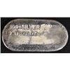 Image 2 : 999+ Fine Silver Loaf Style Poured Bar, 2oz ASW