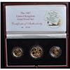 Image 1 : Great Britain Gold Proof Set, 1987