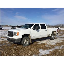 2010 GMC 2500HD C/C, 4WD P/U