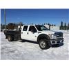 Image 2 : 2012 FORD F550 C/C 4WD FLATDECK TRUCK