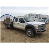 Image 2 : 2012 FORD F550 XLT 4WD C/C FLATDECK TRUCK