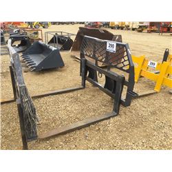 48" BRADCO PALLET FORKS TO FIT JD 204K LOADER