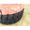 Image 2 : (2) WHEEL LOADER TIRES 23.5 X 25 E3/L3 24 PLY