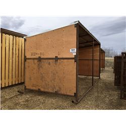 8X17 FT. PIPE FRAME HORSE SHELTER