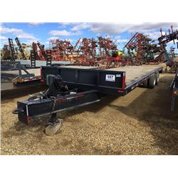 2004 U-BUILT TRIDEM DRW EQUIPMENT TRAILER