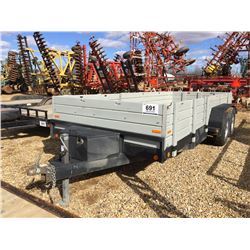 2011 LOAD TRAIL T/A 18' CAR HAUL TRAILER