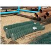 Image 1 : 4 ROLLS GREEN CHAIN LINK FENCE