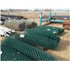 Image 1 : 3 ROLLS GREEN CHAIN LINK FENCE