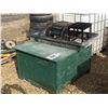 Image 1 : SHOP STAND, GREEN WOOD BOX