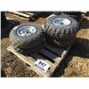 Image 1 : (4) DUNLOP AT25X8R12, AT25X10R12, ATV TIRES/RIMS