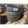 Image 1 : (4) TRIANGLE 11R24.5 16 PLY TIRES