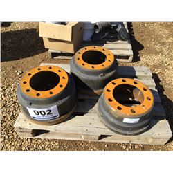 (3) BRAKE DRUMS