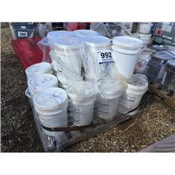 PALLET OF STASWEET 6000 H2S SCAVENGER PAILS