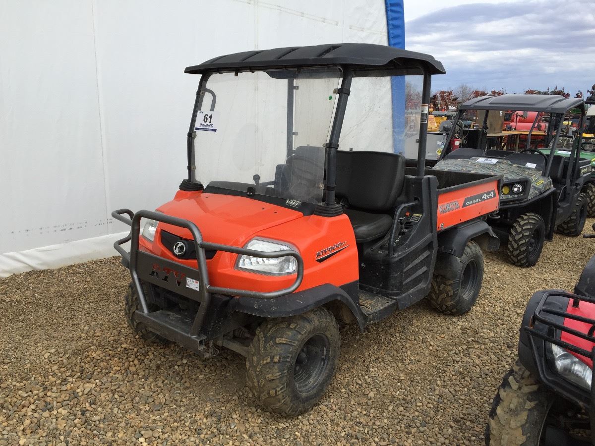 2011 KUBOTA RTV900 DSL 4WD UTILITY VEHICLE