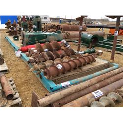 AUGER DRILL SKID