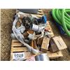 Image 1 : PALLET OF WATER & HOSE FITTINGS