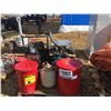 Image 1 : OIL WASTE CANS, SHOP VAC