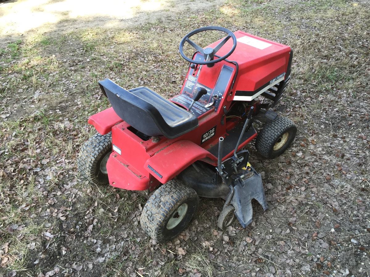 TURF TRAC LAWN TRACTOR