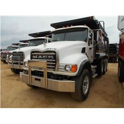 2006 MACK CV713 GRANITE TRI-AXLE DUMP, S/N 1M2AG11C56M044782, AMI 370 MACK ENG, T310M MACK TRANS, 44