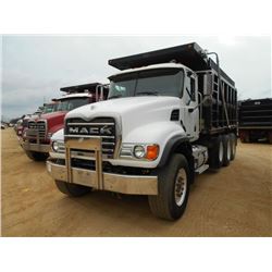 2006 MACK CU713 GRANITE TRI-AXLE DUMP, S/N 1M2AG11C46M041341, AI427 MACK ENG, T310M MACK TRANS, 44K 