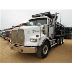2007 WESTERN STAR TRI-AXLE DUMP, S/N 5KKMALDE07PX59155, CAT C13 ENG, 8LL TRANS, 46K REARS, 20K FRONT