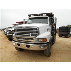 2005 STERLING TRI-AXLE DUMP, S/N 2FZHAZAV45AN70757, CAT C15 ENG, 8LL TRANS, 46K REARS, 20K FRONT, EN