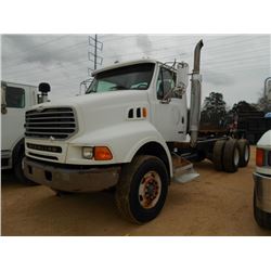 2004 STERLING CAB & CHASSIS, S/N 2F2HAZBEN8N48076, CAT C13 DIESEL ENG, ALLISON AUTO TRANS, DOUBLE FR