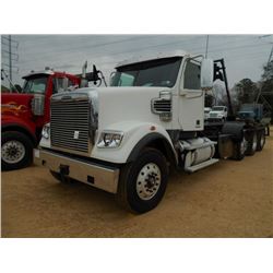 2012 FREIGHTLINER CORONADO SD ROLL OFF TRUCK, S/N 1FVHGNBG3CDBK3611, 525 HP CUMMINS ISX15 ENGINE, 8L