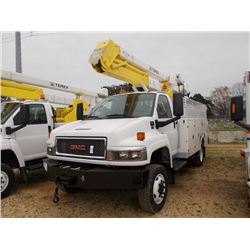 2009 GMC 4X4 C5500 S/A BUCKET TRUCK, S/N 1GDE5C3989F406925, DURAMAX DIESEL ENG, AUTO TRANS, WINCH, T
