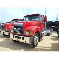 2013 MACK CHU613 T/A TRUCK TRACTOR, S/N 1M1AN07Y0DM015047, 445C AMCK MP8 ENG, MACK M-DRIVE AUTO SHIF
