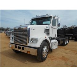 2012 FREIGHTLINER CORONADO SD T/A TRUCK TRACTOR, S/N 1FUJGND4CDBV0806, 560 HP DETROIT DIESEL DD15 EN
