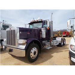 2011 PETERBILT 389 T/A TRUCK TRACTOR, S/N 1XPXDB0XXBD120622, C15 ACERT CAT DIESEL ENG, EATON FULLER 
