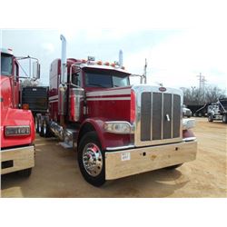 2008 PETERBILT 389 TRI-AXLE TRUCK TRACTOR, S/N 1XPXD4TX18N766738, 600 HP CUMMINS ISX ENG, EATON 18 S