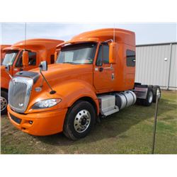 2014 INTERNATIONAL PROSTAR+ 122 T/A TRUCK TRACTOR, S/N 3HSDJAPR2EN016506, 450 HP CUMMINS ISX15 ENGIN