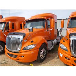 2014 INTERNATIONAL PROSTAR+ 122 T/A TRUCK TRACTOR, S/N 3HSDJAPR9EN016504, 450 HP CUMMINS ISX15 ENGIN