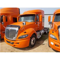 2014 INTERNATIONAL PROSTAR+ 122 T/A TRUCK TRACTOR, S/N 3HSDJAPR8EN016509, 450 HP CUMMINS ISX15 ENGIN