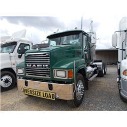 2006 MACK CHN613 T/A TRUCK TRACTOR, S/N 1M1AJ07Y36N006335, 460HP AC MACK ENG, T318L MACK 18 SPD TRAN