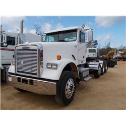 2008 FREIGHTLINER TRI-AXLE TRUCK TRACTOR, S/N 1FUN6LCK78BZ95536, 515 HP S60 DETROIT DIESEL ENG, 18 S