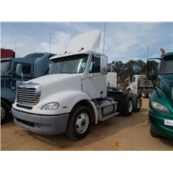 2007 FREIGHTLINER COLUMBIA T/A TRUCK TRACTOR, S/N 1FUJF0CV17LX54469, MERCEDES BENZ, 460 HP DIESEL EN