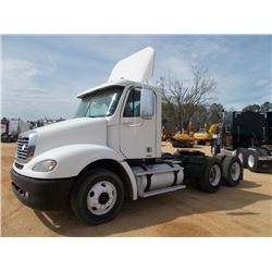 2007 FREIGHTLINER COLUMBIA T/A TRUCK TRACTOR, S/N 1FUJF0CVX7LX54468, MERCEDES BENZ, 460 HP, DIESEL E